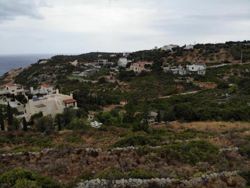 Plaka bei Chania Kreta, Plaka: Atemberaubendes Grundstück mit Panoramablick auf Meer und Berge zu verkaufen Grundstück kaufen